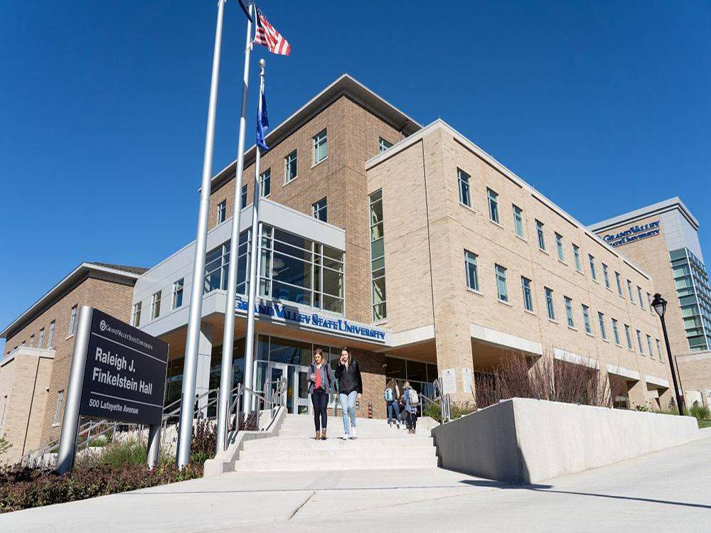 Grand Valley's Raleigh J. Finkelstein Hall.